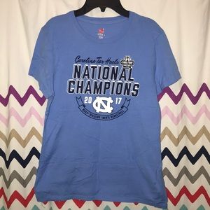 UNC basketball tee
